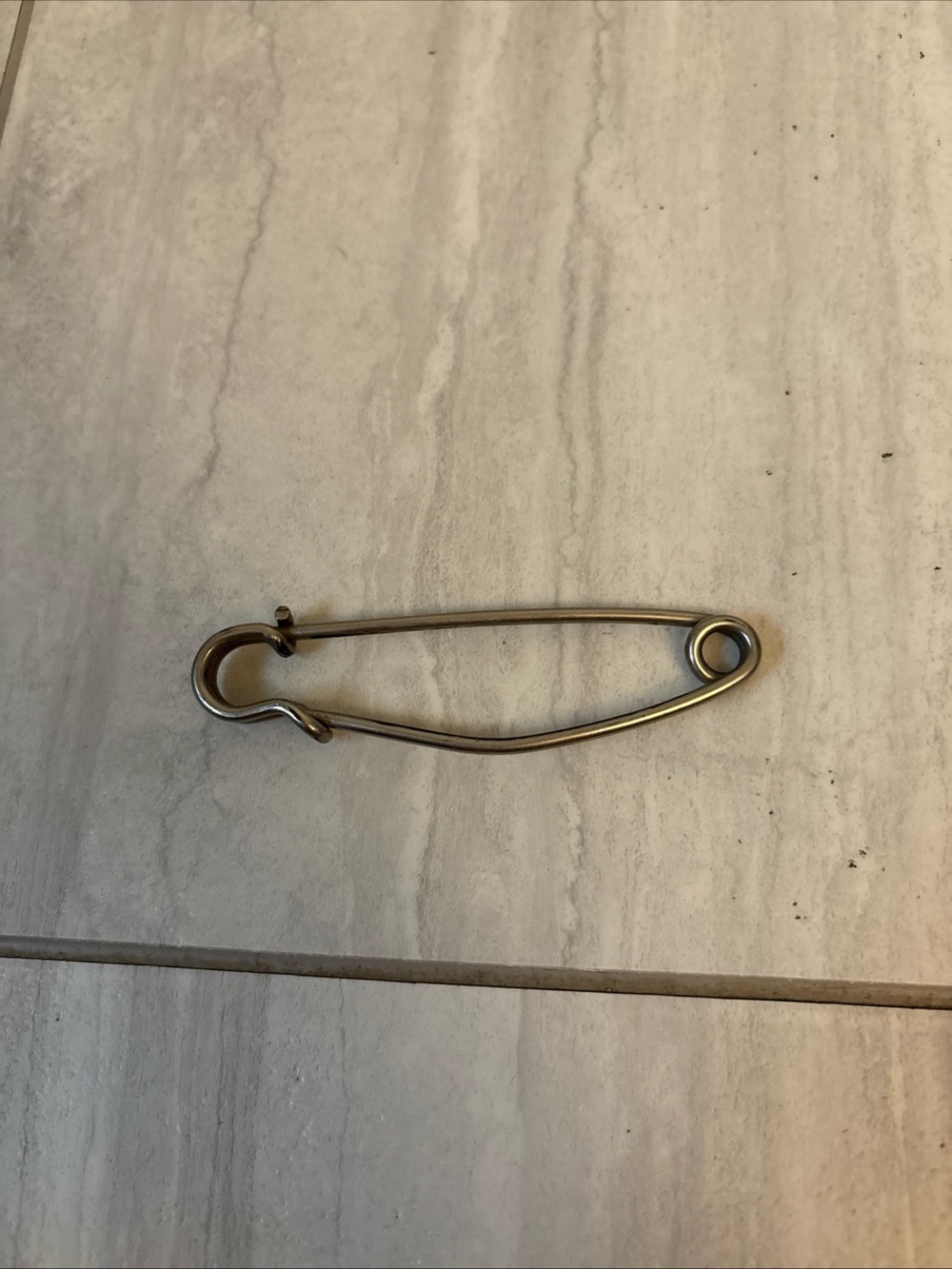 Vintage Large 4" Heavy Duty Safety Pin for Blanket Laundry